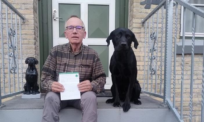 Stort tillykke til Carsten Mindegaard og Rosefield Tasco(Dino) 